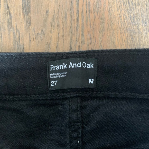 Debbie Skinny Fit Black Jeans from Frank and Oak - Picture 2 of 4